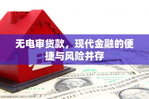 桓仁无电审贷款，现代金融的便捷与风险并存
