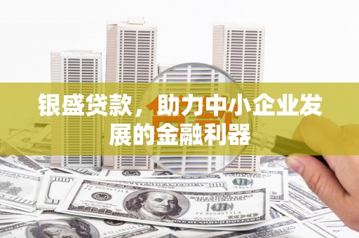 桓仁银盛贷款，助力中小企业发展的金融利器