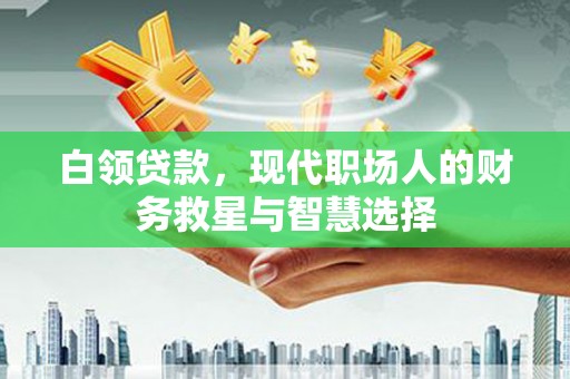 桓仁白领贷款，现代职场人的财务救星与智慧选择