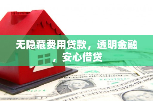 桓仁无隐藏费用贷款，透明金融，安心借贷