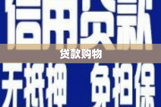 桓仁贷款购物